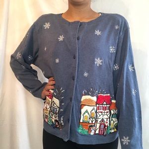 Tacky vintage Christmas sweater